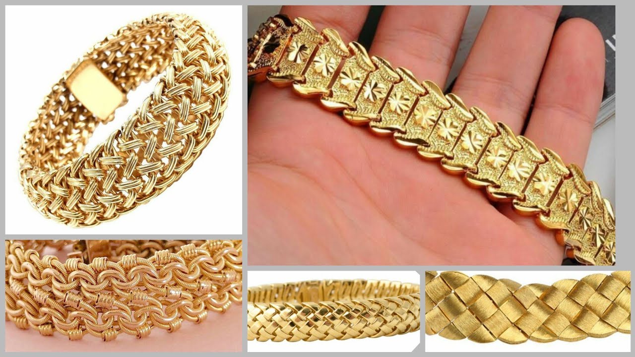 Exclusive Pure 14k/18k Gold Bracelet Designs/Gold Chain Bracelet Style