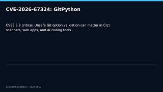 CVE-2026-68770, CVE-2026-68771: Critical AI Tooling RCE Briefing