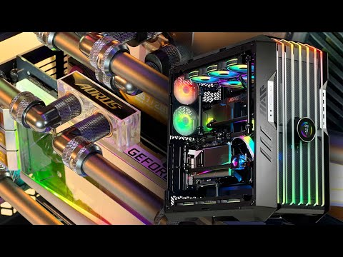 쿨러마스터 HAF 700 EVO ㅣ전세계 200대 한정판 메인보드 장착된 커스텀 수냉PC