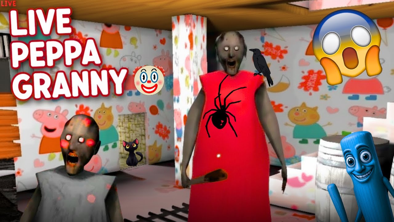 Live Granny Gameplay || SCARY GAMES LIVE || Granny Horror Escape - YouTube