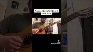 A7X-Buried Alive Intro #guitar #avengedsevenfold #music #nobody #livemusic #cover #guitarcover