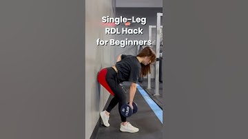 ✨ Struggling with balance during Single Leg RDLs? #gymtips #rdl