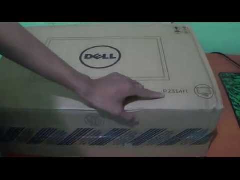 Dell P2314H 23 Inch Screen LED Lit Monitor Unboxing