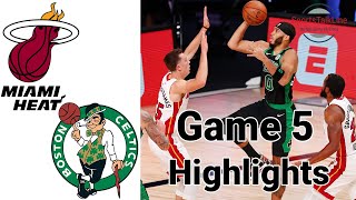 Heat vs Celtics HIGHLIGHTS Full Game | NBA Playoff Game 5