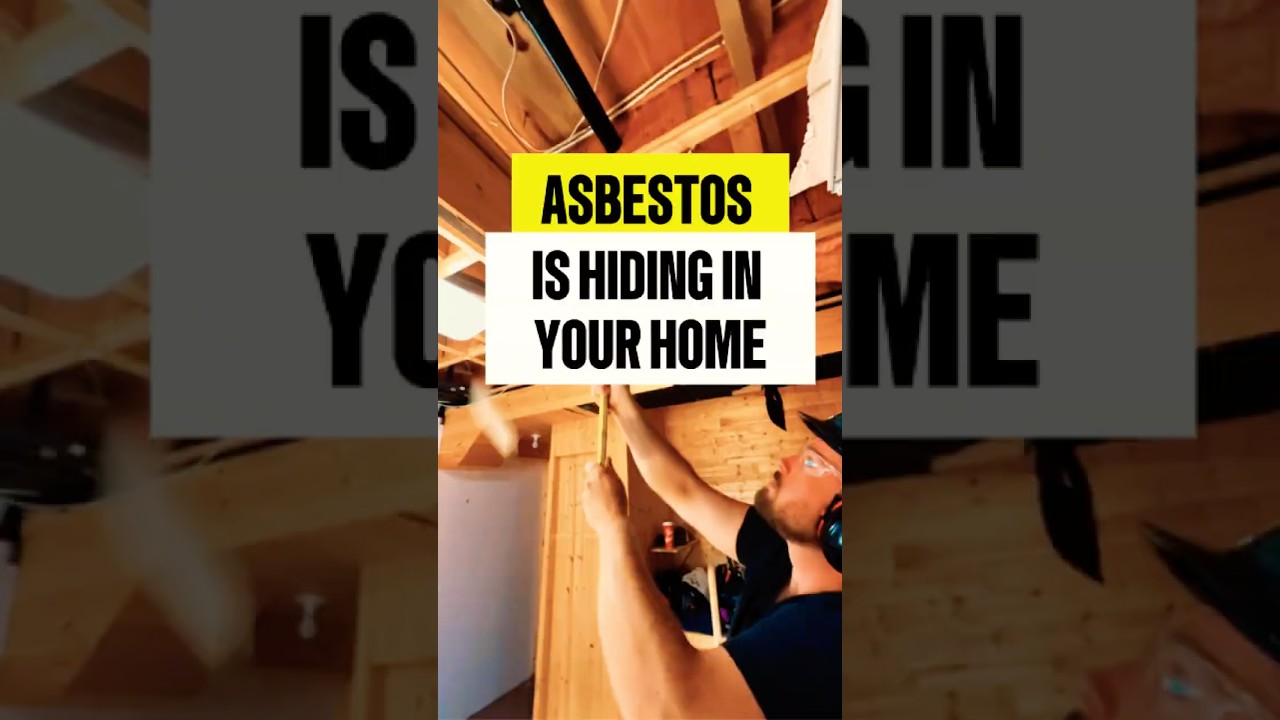 Asbestos is hiding in your home! 