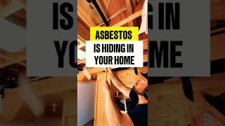 Asbestos is hiding in your home! #asbestos #hazmat #demolition #construction #renovation