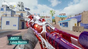 Secret Cache Exclusive Weapon - MYTHIC AK117 - Lava Remix | Garena Call of Duty: Mobile