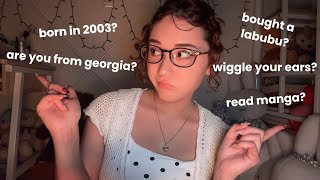 ASMR if you say YES you can go to sleep (100 questions)