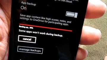 Windows Phone 8 - Backup Your Phone Now!