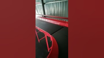 Customized carton  box transition conveyor big loading weight conveyor