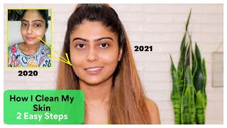 How To Clean Your Skin | 2 STEP Skin Care / Get Glowing, Radiant, Clean Skin | Loreal Paris