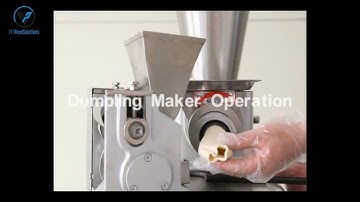 Dumpling Making Machine Operation