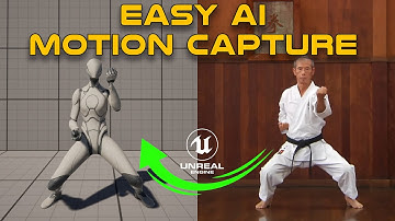 How I Made a Cool Animation With Just One Click! Unreal Engine 5 AI Motion Capture