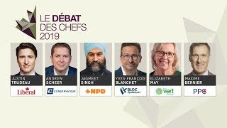 Le débat des chefs fédéraux 2019