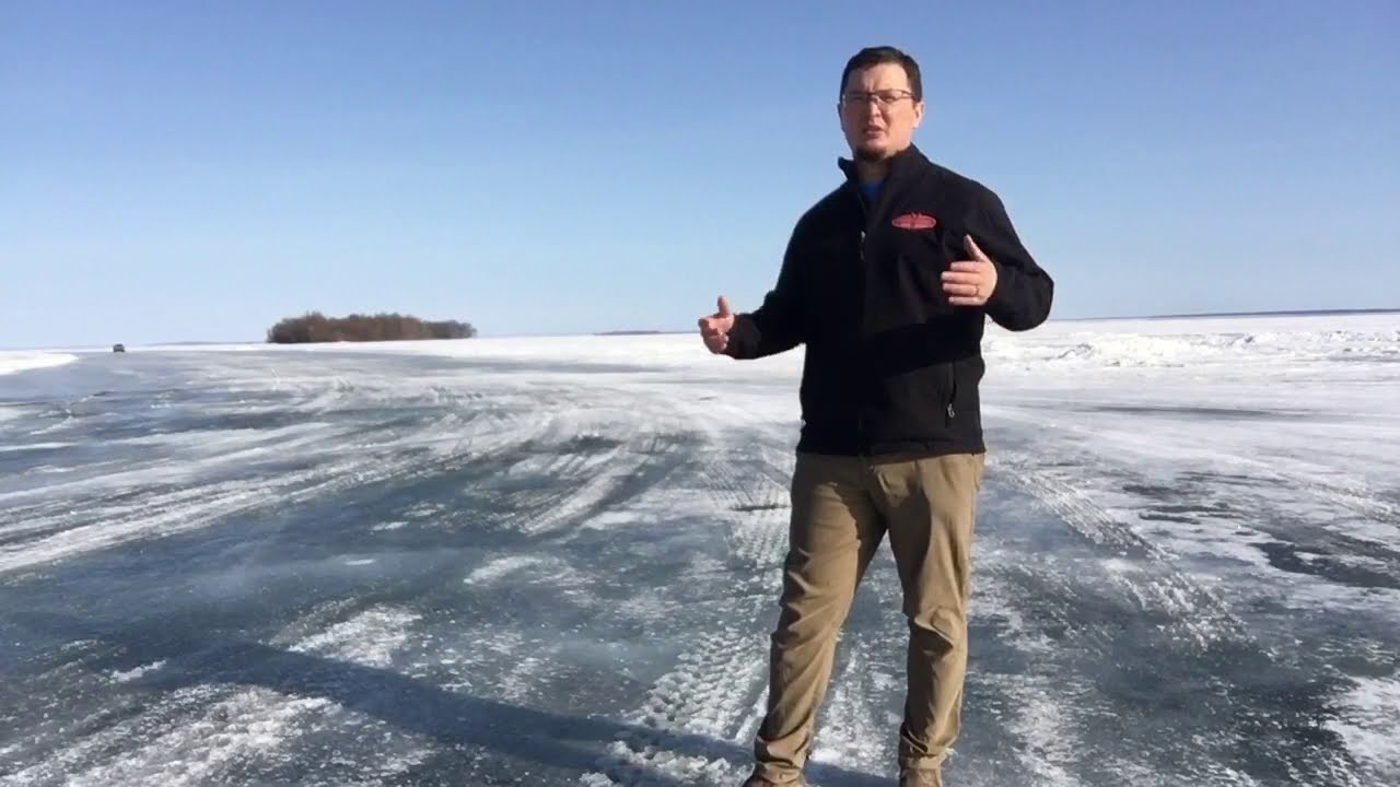 Leech Lake Ice Fishing Report 3.5.2021 YouTube