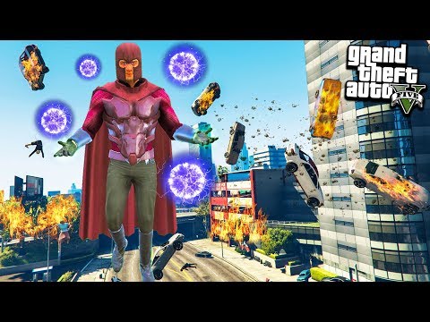 Video: Tento Režim Vám Umožňuje Hrať Ako Marvel's Magneto V Grand Theft Auto 5