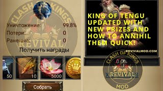 CLASH OF KINGS REVIVAL MOD - KING OF TENGU UPDATED WITH COM PRIZES! #best #clashofkings screenshot 5