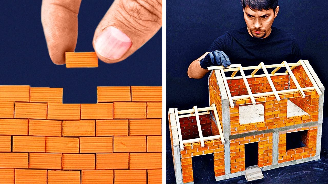 How to make Small Bricks at Home