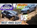 Which Offroad SUV comes out on top? Isuzu MU-X vs Ford Everest Tremor