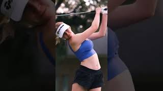 Grace Charis Golf Swing #shorts