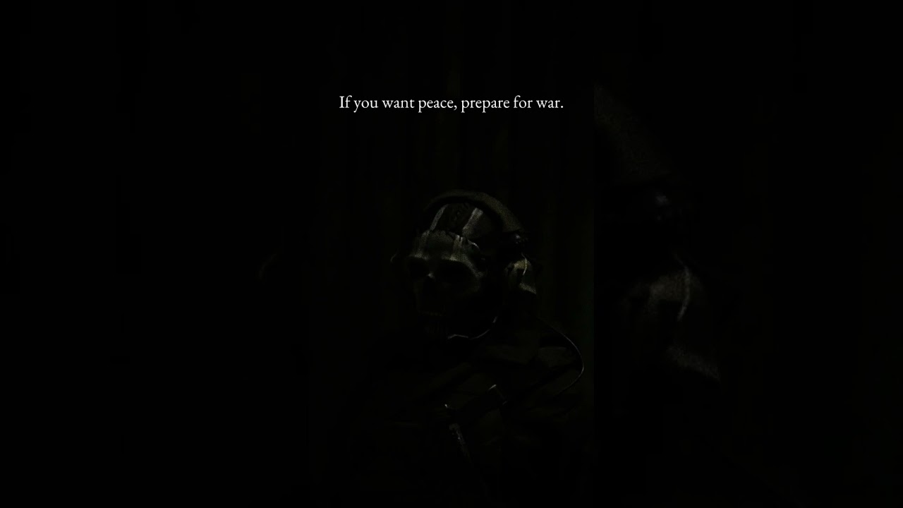 If you want peace prepare for war........ 