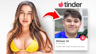 HOT Woman Finds Out What It's Like To Be An Average Man On Tinder