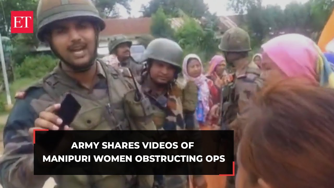 Women activists in Manipur deliberately obstructing our operations: Indian Army