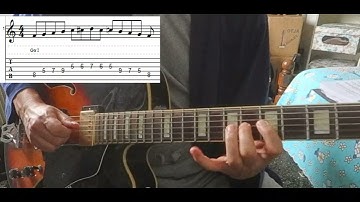 D Dorian Bebop Scale from 3rd Lick (with tabs) - DP