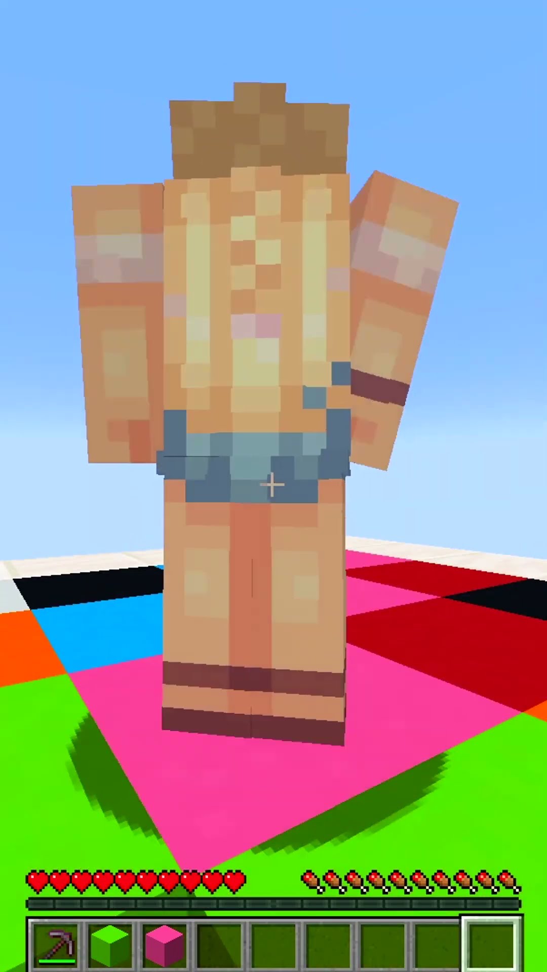 Minecraft Color Spleef!