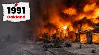 The Firestorm That Destroyed 18,000 Buildings in One Day! - Oakland 1991