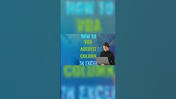 HOW TO VBA AUTOFIT COLUMN  IN EXCEL #excelshortcuts #trending #education #educational