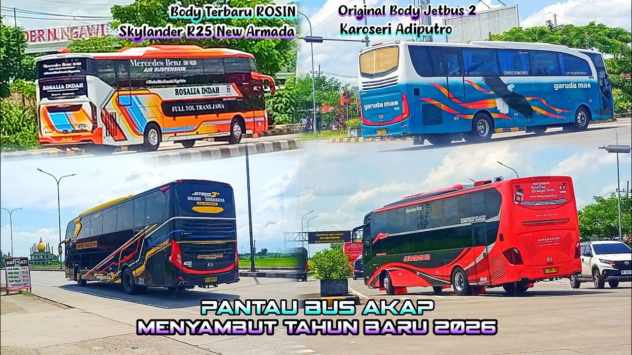 Ternyata Keren Banget Skylander R25 Rosalia Indah |  Pantau Bus Akap Akhir Tahun 2025