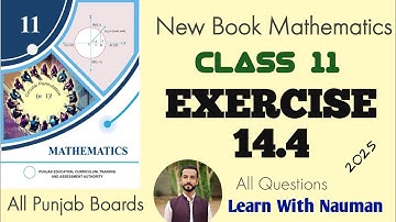 Exercise 14.4 New Book 11 Class Math  2025 || Chapter 14|| Vectors in Space