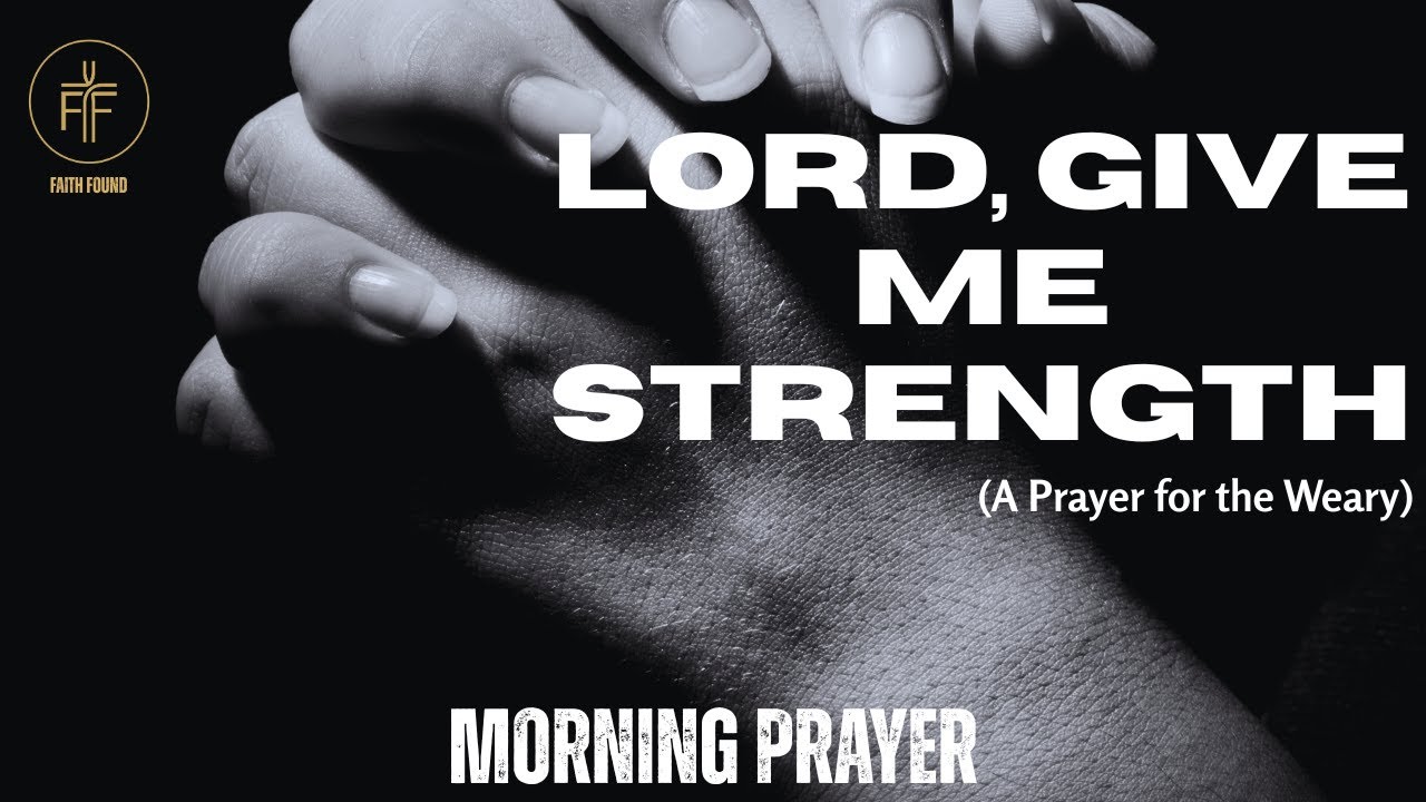 God, I Place This Day in Your Hands | Morning Prayer for Strength, Rest, and Trust