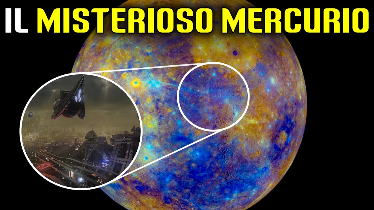 ESPLORANDO IL MISTERIOSO MERCURIO IL PIANETA PIÙ VICINO AL SOLE - IN