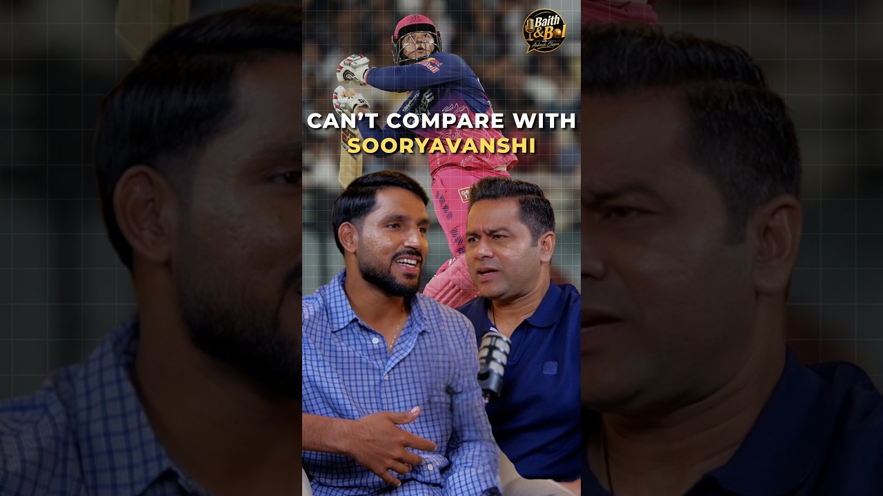 Can’t compare or compete with Vaibhav Sooryavanshi. He’s a genius -Says Dhruv Jurel #BaithandBol