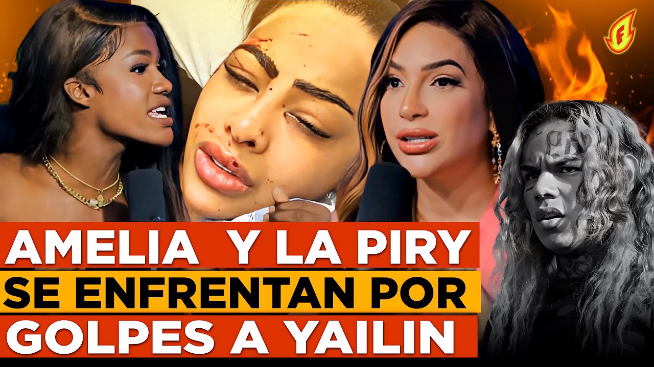 AMELIA ALCANTARA LO DIJO “TEKASHI GOLPEÓ Y ARRANCÓ PELUCA A YAILIN” LA PIRY SE REBOSA EN VIVO