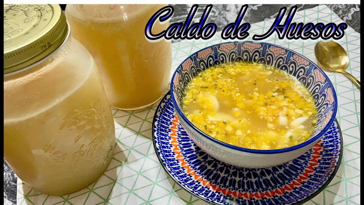 CALDO DE HUESOS 🦴🐄🐓 BONE BROTH. 100% COLÁGENO NATURAL