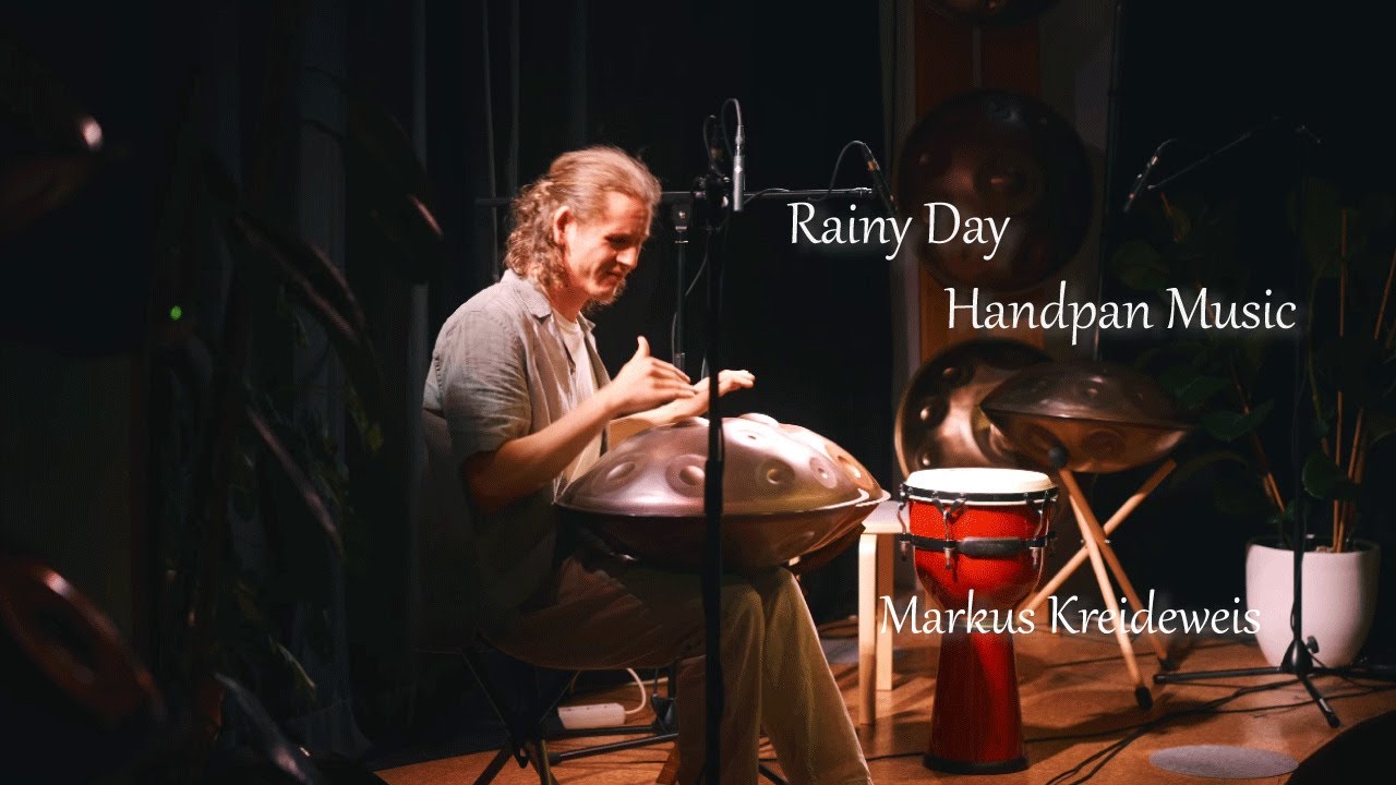 Rainy Day Handpan Music | Relaxing & Melancholic Live Performance for Deep Focus & Calm
