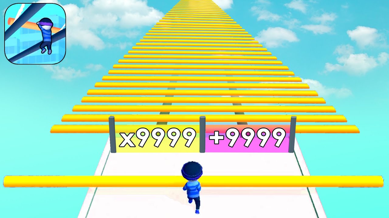 Satisfying Mobile Gaming Roof Rails - Play 9999+ Levels Tiktok Gameplay Walkthrough New Update Free