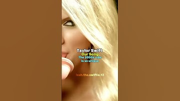 My favourite Taylor Swift music videos from each album! (Part 1) #fyp #shorts #taylorswift #trend