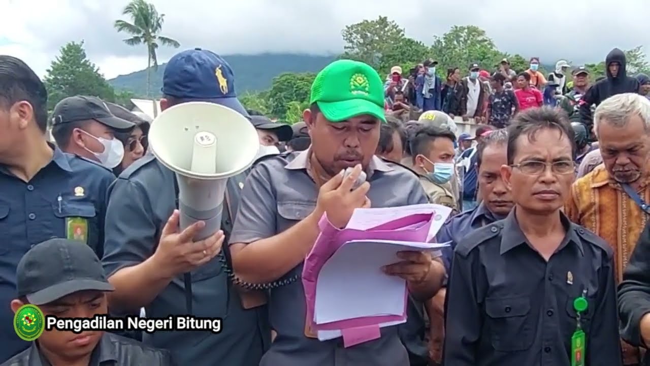 Eksekusi Putusan Perkara 107/Pdt.G/2020/PN Bit & 110/Pdt.G/2020/PN Bit di Kec. Girian Kota Bitung