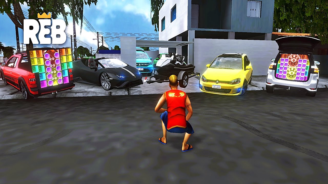 REBAIXADOS ELITE BRASIL | MONTEI A GARAGEM COM OS CARROS DOS SONHOS EQUIPADOS