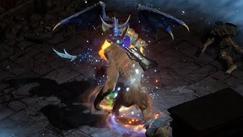 Ding 97 - Uber Izual with Fire Claws Werebear (D2R) - 6.25 attack per second