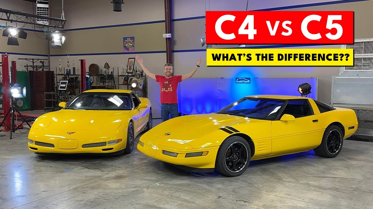 Here Are ALL Of The Major Differences Between The C4 And C5 Corvettes ...