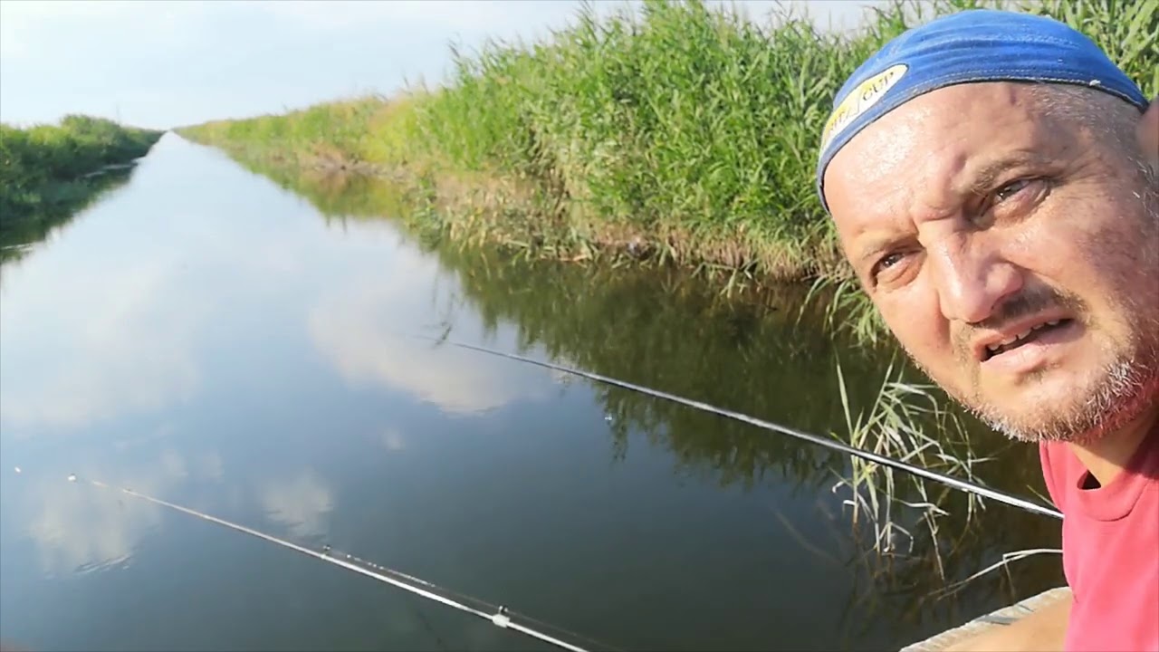 Cateva clipe de relaxare pe un canal de irigatii!