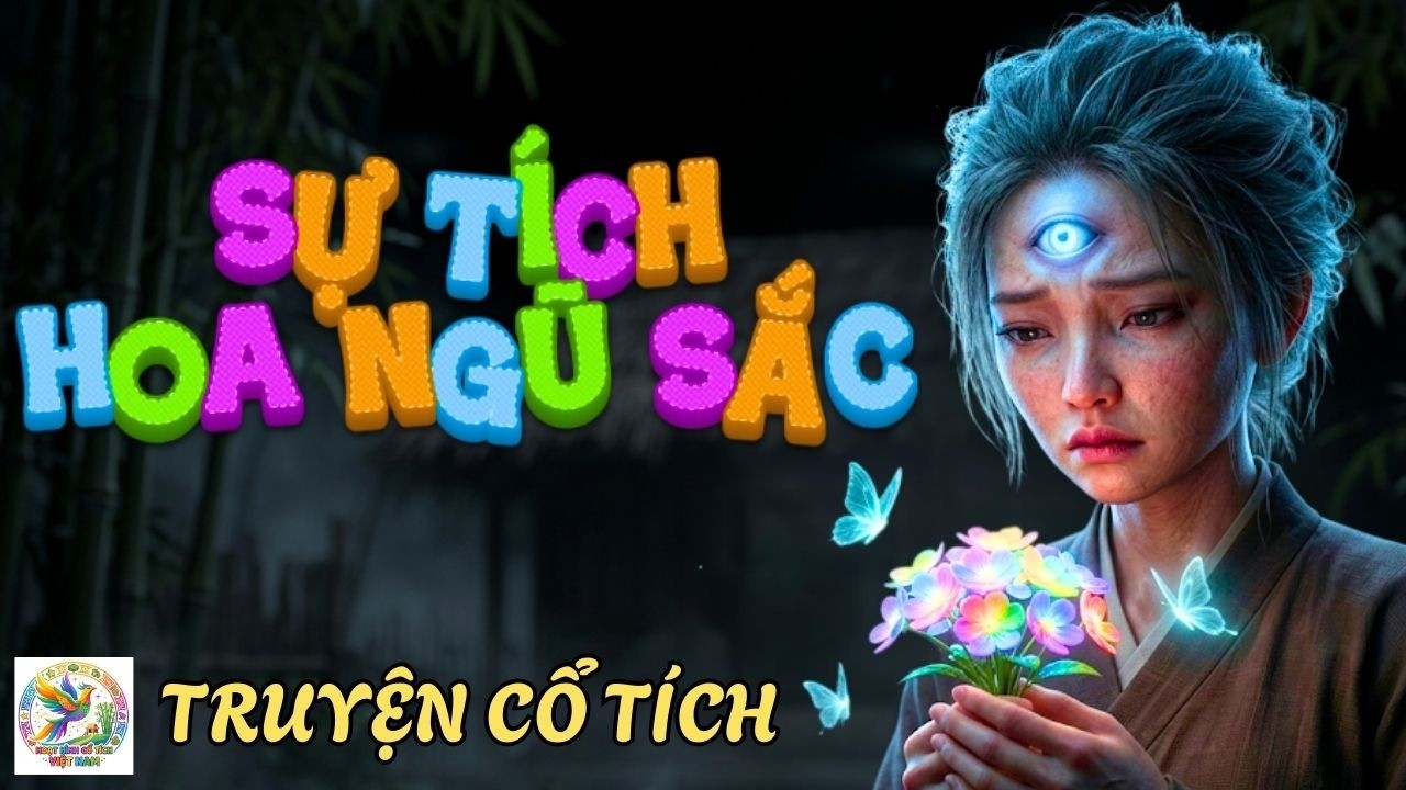 Sự Tích Hoa Ngũ Sắc - Sự Tích Hằng Nga ( Cổ Tích Việt Nam ) l Hoạt Hình Cổ Tích Việt Nam