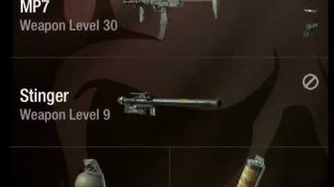 MW3 MP7 CLASS SET UP