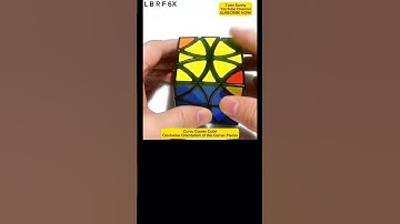 Curvy Copter Cube | Clockwise Orientation of the Corner Pieces | #tutorial #reels #rubik #youtuber