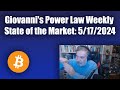 Giovannis power law weekly state of the market 5172024